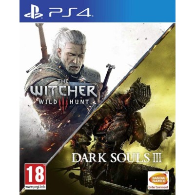 The Witcher 3: Wild Hunt [PS4, английская версия] + Dark Souls III [PS4, русские субтитры]